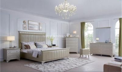 Modern Design Bedroom Furniture with Good PU Leather Made in China