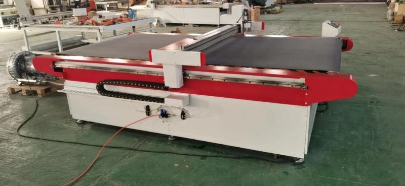 CNC Router Vibrating Knife Cutting Machine for Cloth, Artificial Leather, PVC, Foam, etc