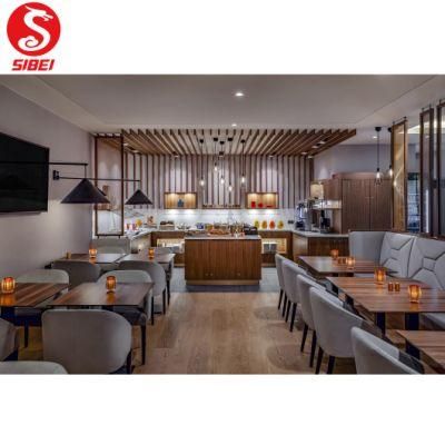 Sibei 5 Stars Modern Wooden Luxury Hotel Dining Restaurant Furniture