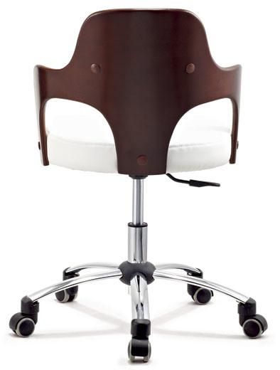 Adjustable Height High Bar Stool Bar Chair with Backrest