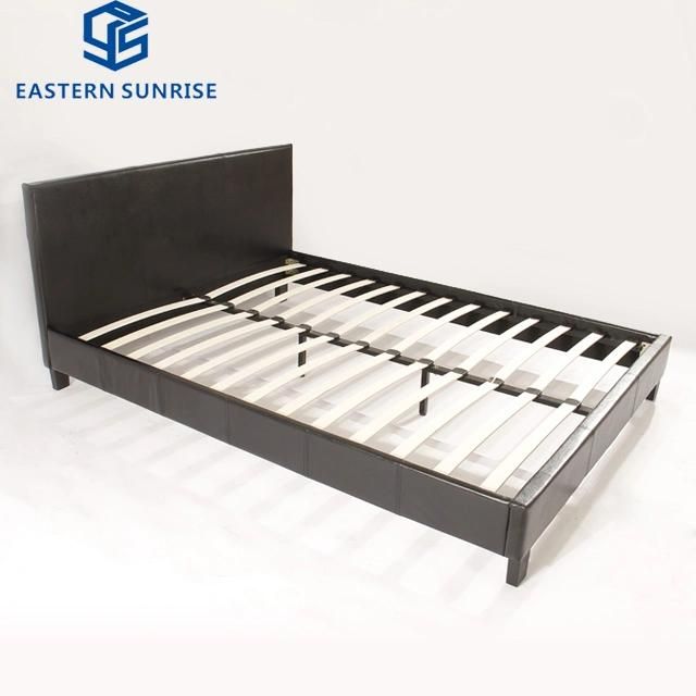 PU Bed Room Furniture Wrought Iron Furniture Beds