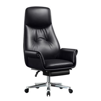 Wholesale Luxury Comfortable High Back Cheap Swivel Revolving Leather Executive Ergonomic Manager Office Chair