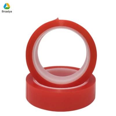 Strong Pet Adhesive Pet Red Film Clear Double Sided Tape No Trace for Phone LCD Screen Free Shipping