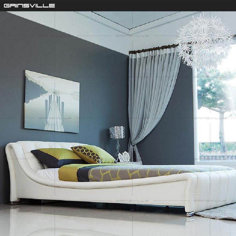 Chinese Furniture Foshan Factory Home Furniture Bedroom Bed King Bed Gc1615