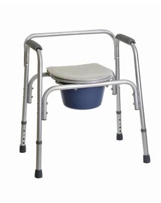 High Quality Household Commode Chair Potty Chair for Elderly and Pregnant Women Folding Shower Chair