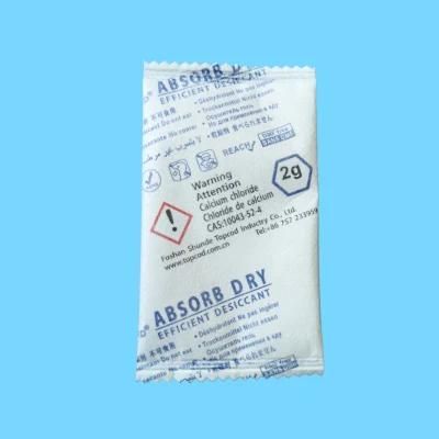 2g Super Dry Desiccant Calcium Chloride Desiccant