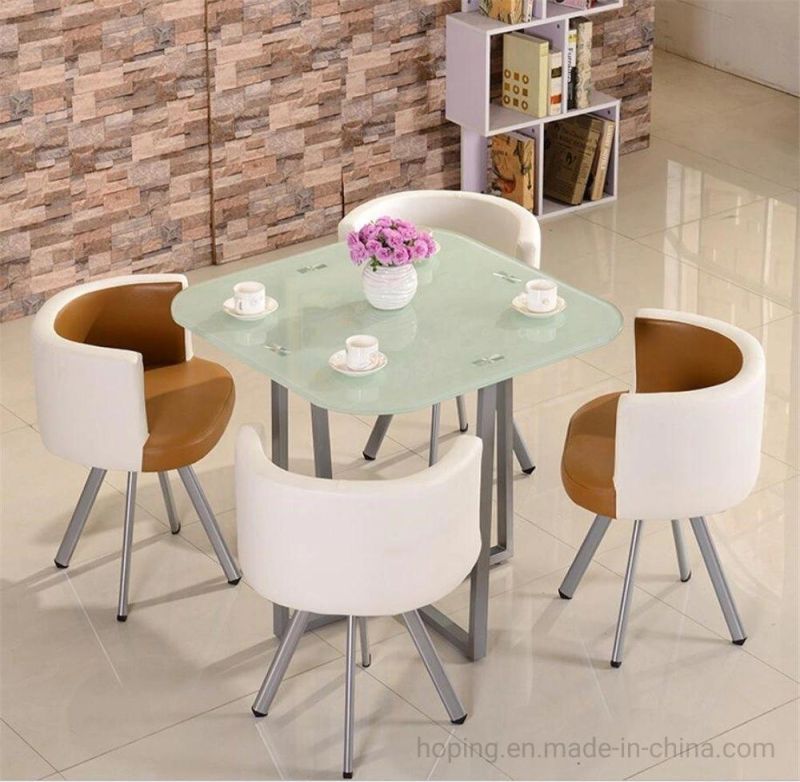 Wholesale Leisure Chairs Modern White Table Gold Leg Blue Leather Hotel Tiffany Furniture Luxury Home Crystal Restaurant Dining Chair