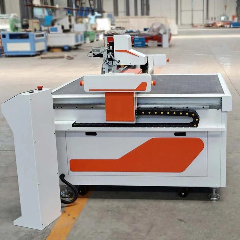 CNC Router Vibrating Knife Cutting Machine for Cloth, Artificial Leather, PVC, Foam, etc