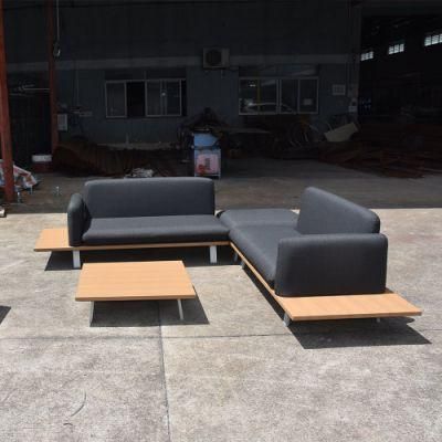 Comfortable Outdoor Patio Aluminum Rope Lounge Sofa Garden Furniture Sectional Sofa