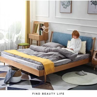 Small Apartment Soft Package Master Bedroom Furniture Bed Bedroom Bed