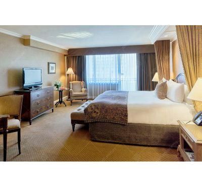 Elegant European Hotel Bedroom Furniture Sets for 4-5 Stars Hotel
