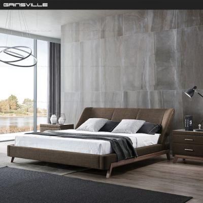 Customized European Modern Bedroom Furniture Wall Bed Luxury Beds Gc1713