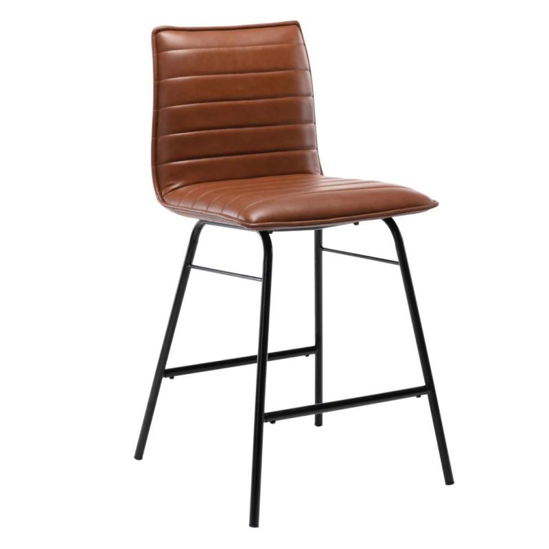 Luxury Bar Stool Modern Outdoor Metal Wood Kitchen Leather Velvet Bar Chair Barstool Wooden Counter Height Bar Stool for Kitchen