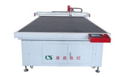 Manufacturer CNC Oscillating Knife Corrugated Cardboard Cutting Machine with Creasing Wheel