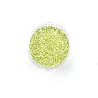 Bulk Pet Fine Yellow Green Glitter Powder