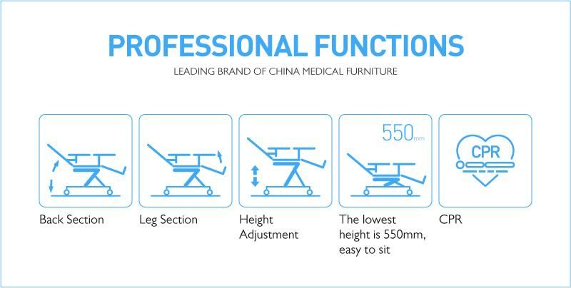 Ske-180 Medical Treatment Chair with Hand Controller