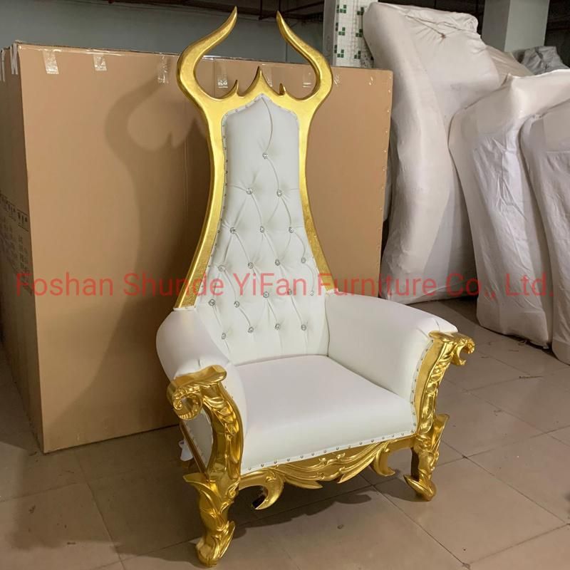 Chinese Furniture Factory Wholesale Hotel Lobby Furniture High Back Chair in Optional Furnitures Color