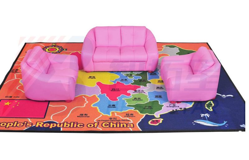 Kids Furniture Children Furniture Baby Leather Sofa, Nursery and Daycare School Classroom Furniture, Preschool and Kindergarten Children Furniture Kids Sofa