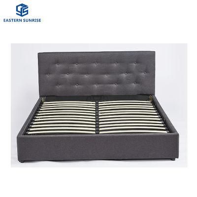 Hot Selling Velvet Leather Bed of High Quality Material