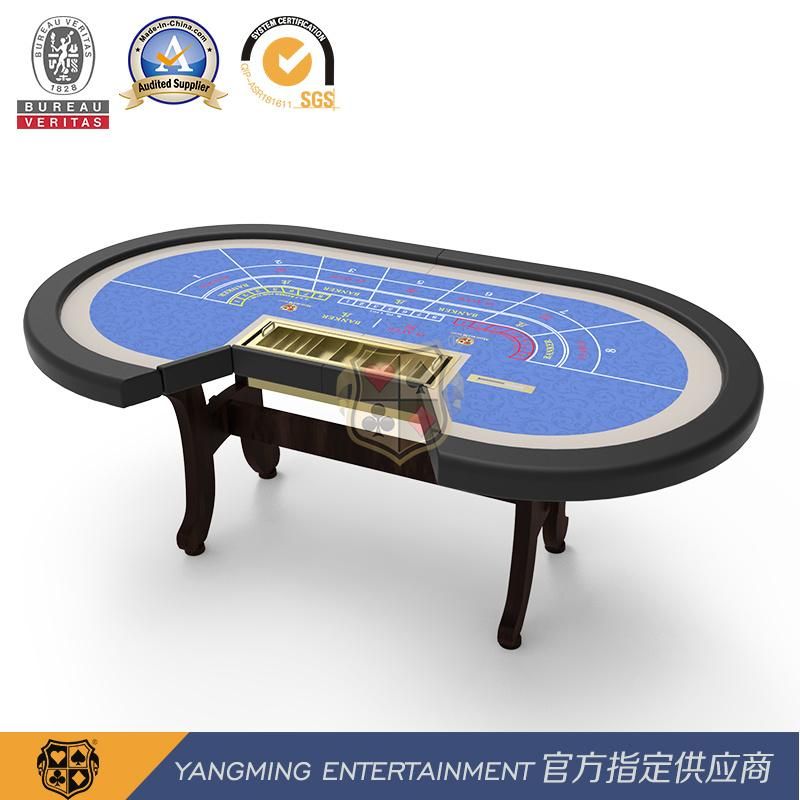 Baccarat Dragon Tiger Entertainment Poker Chess Table Design Customized Original Design Ym-Ba07