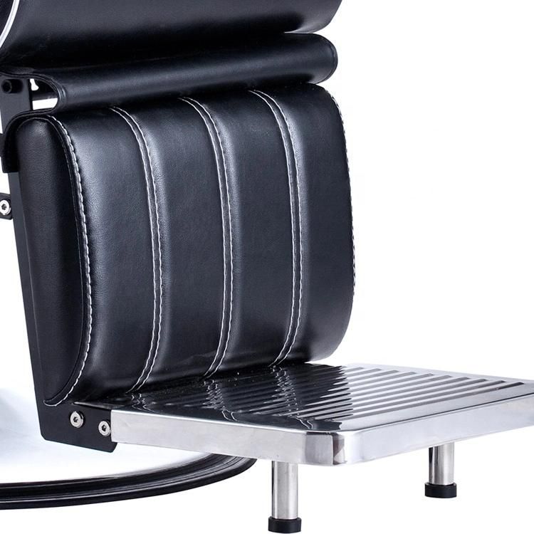 Hl-9291 Salon Barber Chair for Man or Woman with Stainless Steel Armrest and Aluminum Pedal