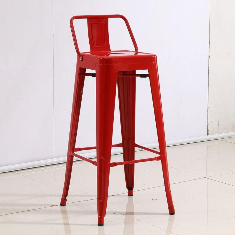 Bar Chair Stackable China Bar Furniture Cafe Restaurant Nordic Chairs Cheap Metal Counter High Modern Stool Bar Chair