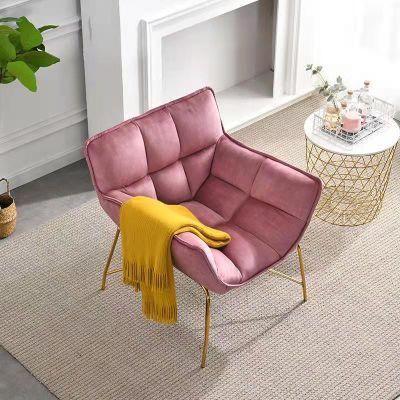 Home Furniture Modern Leather Designer Living Room Single Sofa Chair