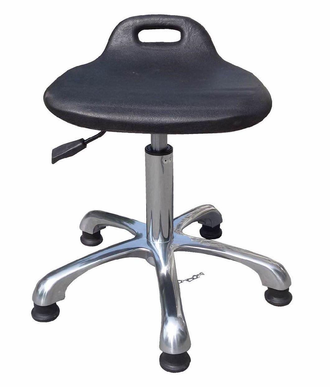 PU Leather Cleanroom ESD Chairs Electrostatic Sensitive Areas