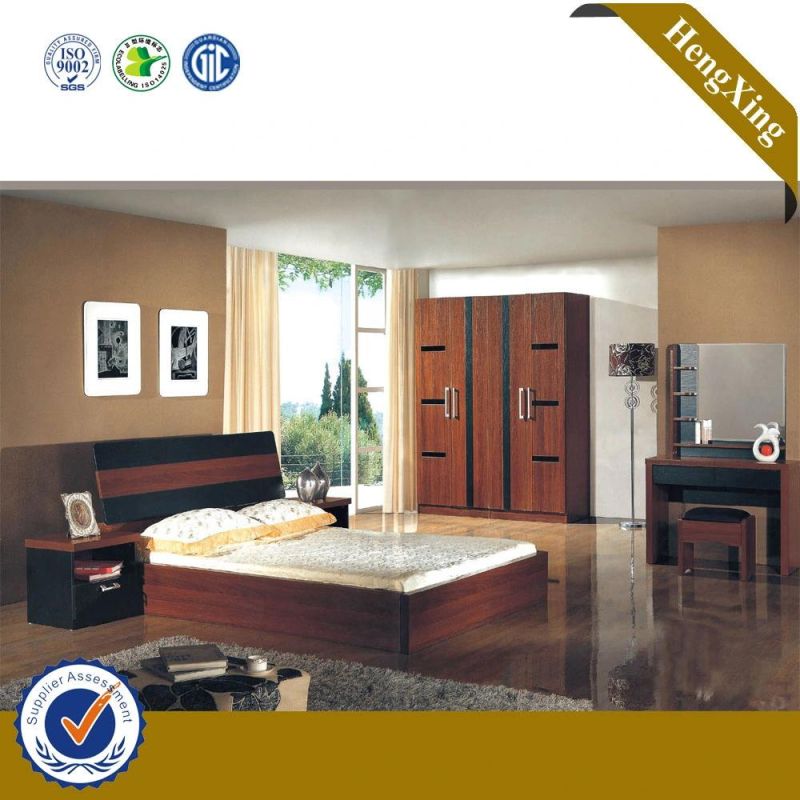 Factory Price Modern Double Single Size Wooden MDF Storage Bed