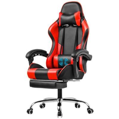 Red 360 Degree Revolving Most Comfortable Gaming Chair