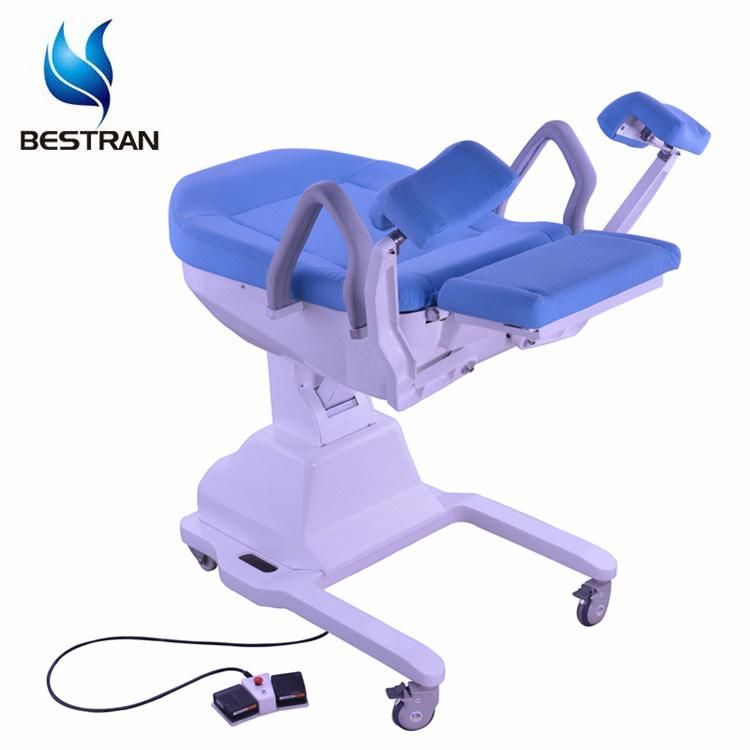Bt-OE027 Cheap Hospital Manual Obstetric Surgical Bed Women Examination Table