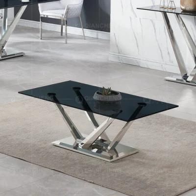 Luxury Cheap Small Chrome Metal Legs Coffee Tables for Sales