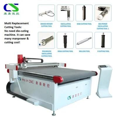 Automatic High Quality Vibrating Knife Cloth Fabric of Blinds Cutting Machine Manufacturer Auto Nesting