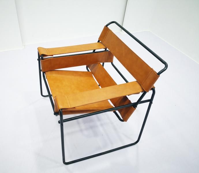 Mircro Leather Straps Wassily Chair