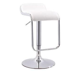 Wholesale PU Leather Adjustable High Bar Stool Chair Swivel Standing Stool Bar High Chair Metal Bar Stool