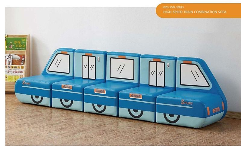 Latest Design Kids Sofa, Preschool Playing Sofa, Kindergarten Learning Sofa, Children Furniture Sofa, Mini Sofa for Kids Furniture, Baby Sofa