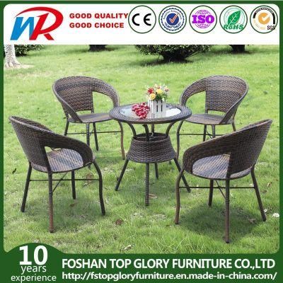Leisure Garden Dining Furniture Aluminum Chair Table Set (TG-928)