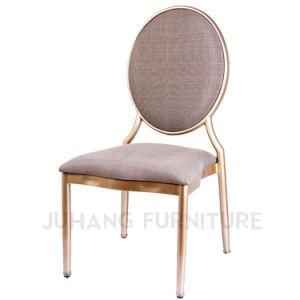 Stacking Metal Round Back Luxury Hotel Banquet Chair (HM-M070)