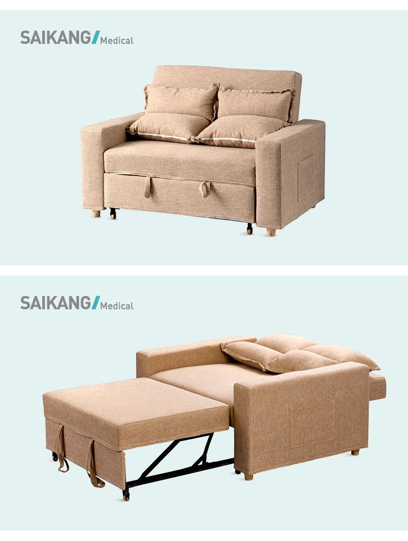 Ske001-4 Multi-Function Hospital Pull out Sofa Bed