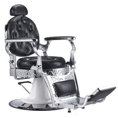 Hl-9258 Salon Barber Chair for Man or Woman with Stainless Steel Armrest and Aluminum Pedal