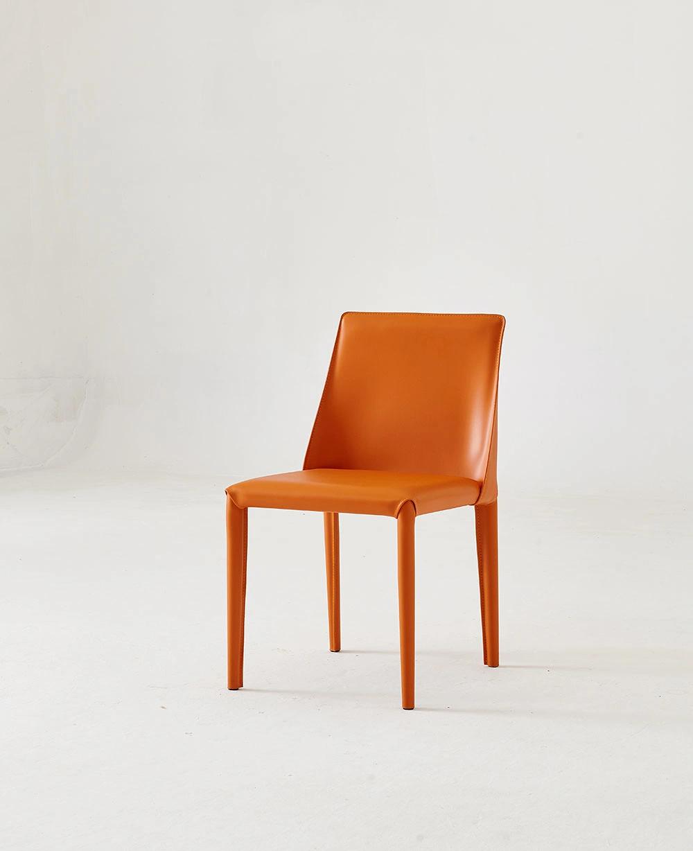 Hot Selling New Design Furniture Orange Dining Chair