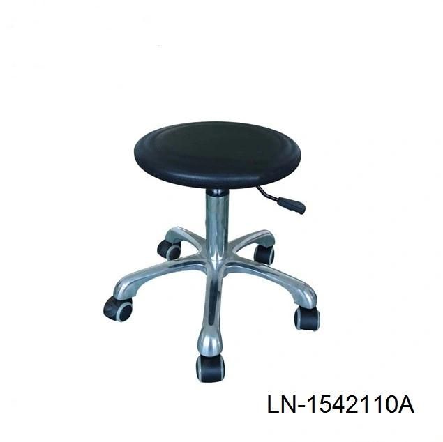 New Design PU Leather Made Antistatic Chairs Round Working ESD Chair