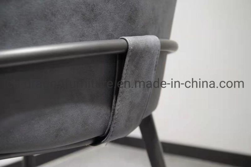 Wholesale Market New Design Steel Dining Chair Furniture with Leather
