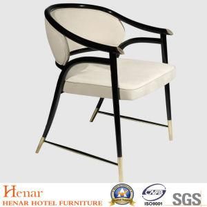 Luxury Italian Style High Quality Leather Side Chair/ Dining Chair