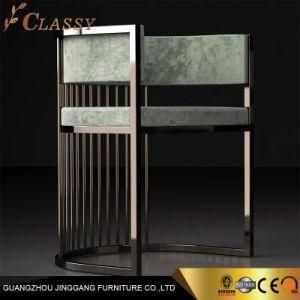 China Luxury Steel Dining Room Furniture Restaurant Chair