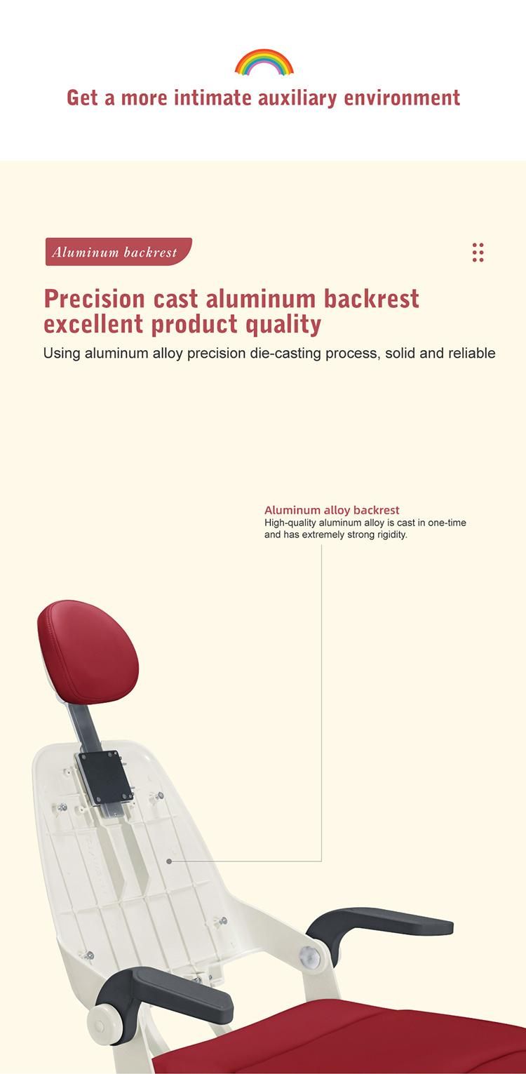 Integral Unit Ce Approved Dental Chair Fusion Dental Chair/Dental Supplies Israel/Gladent Dental Chair