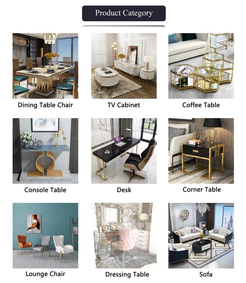 Modern Restaurant Furniture Luxury Wood Frame Velvet Dining Chair