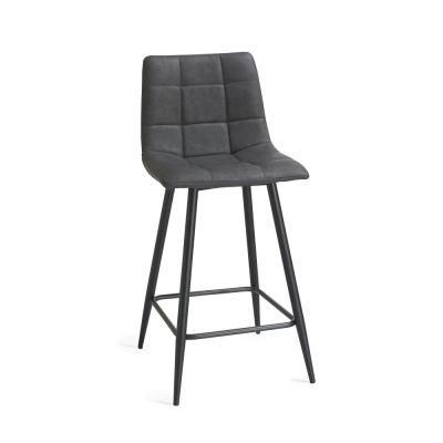Wholesale Modern Furniture Commercial High Quality Leather Bar Chair with Backrest