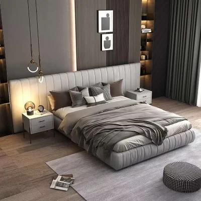 Modern European Style Bedroom Furniture Double Bed