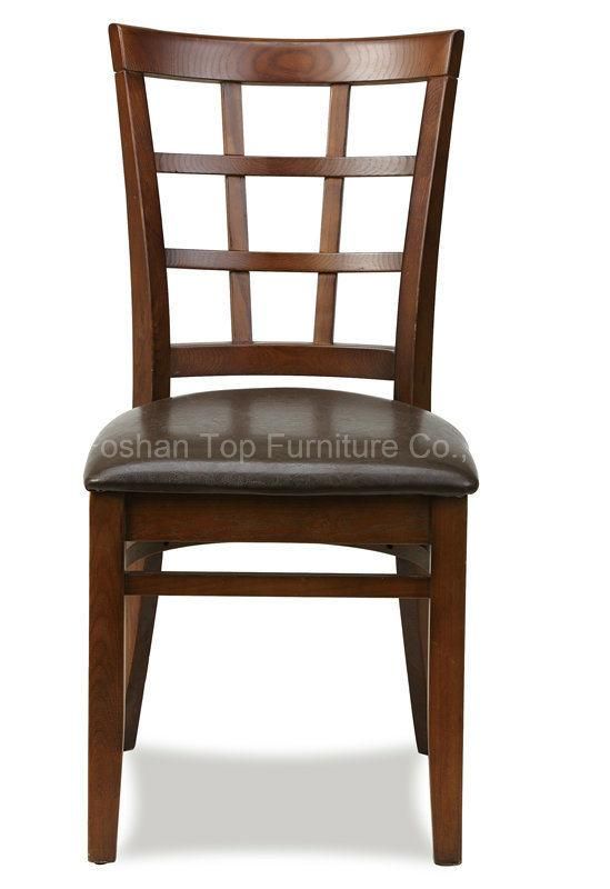 Simple Wooden Restaurant Dining Chairs